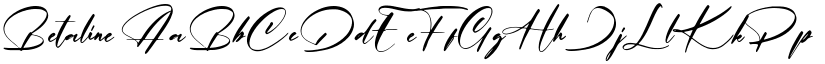 Betaline font download