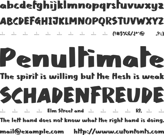 Digital Ghost font preview