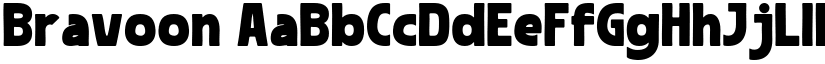 Bravoon font download