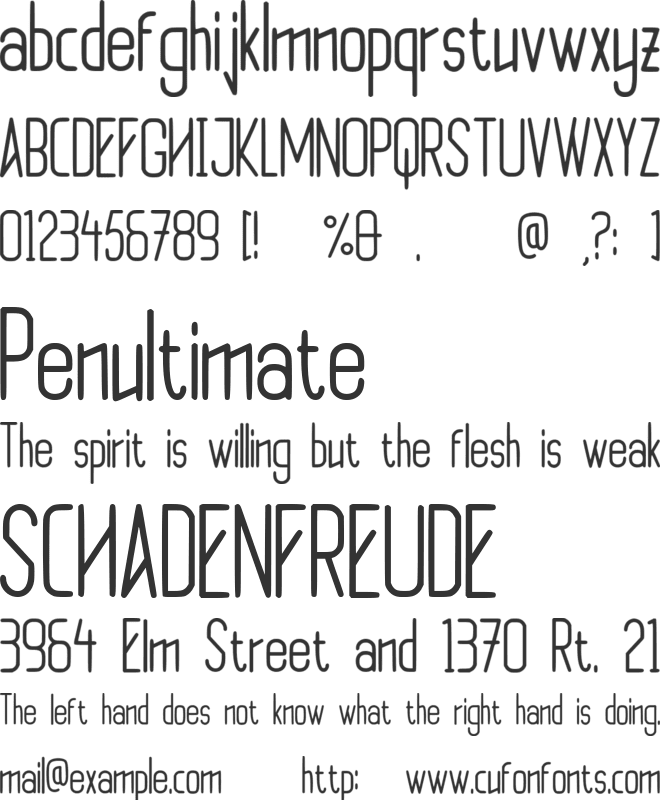 Velmiqura font preview