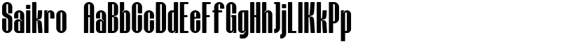 Saikro font download
