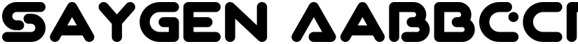 Saygen font download