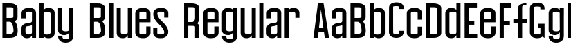 Baby Blues Regular font