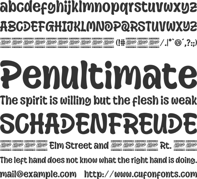 Orcish - PERSONAL USE font preview