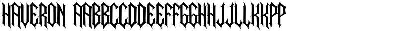 Haveron font download