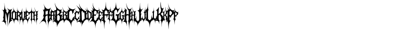 Morveth font download