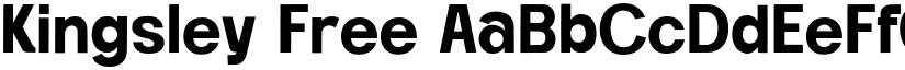 Kingsley Free font download