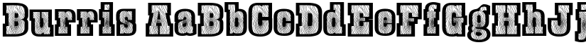 Burris font