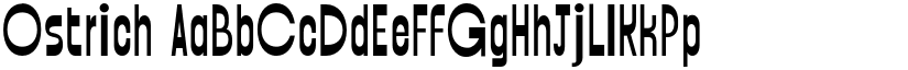 Ostrich font download