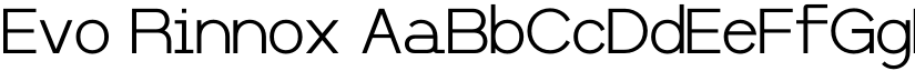 Evo Rinnox font download