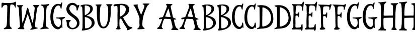 Twigsbury font download