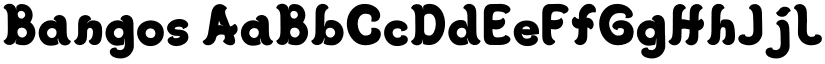 Bangos font download