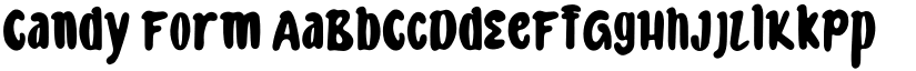 Candy Form font download