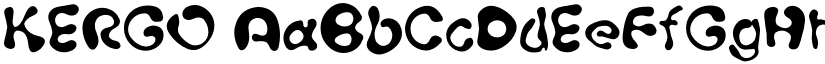 KERGO font download
