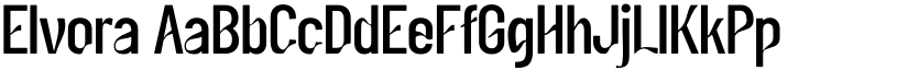Elvora font download