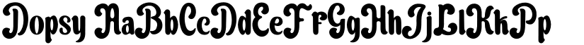 Dopsy font download