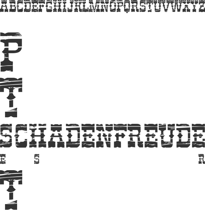 Perdido font preview