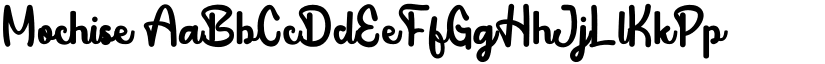 Mochise font download