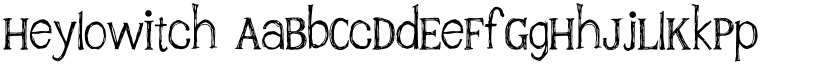 Heylowitch font download