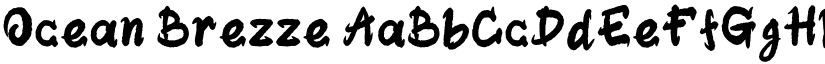 Ocean Brezze font download
