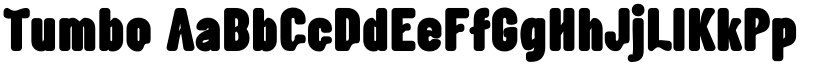 Tumbo font download