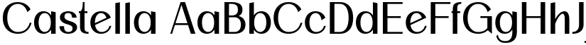 Castella font download