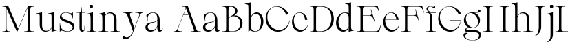 Mustinya font download