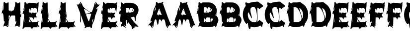 HELLVER font download