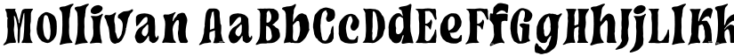 Mollivan font download
