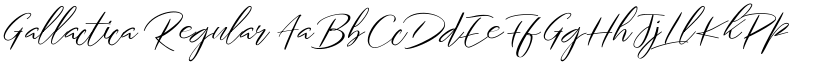 Gallactica Regular font
