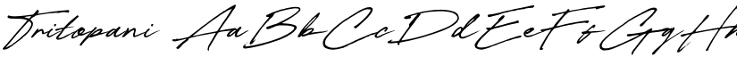 Tritopani font download