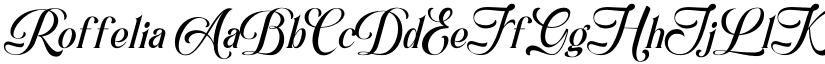 Roffelia font download