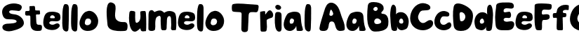 Stello Lumelo Trial font download