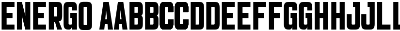 Energo font download