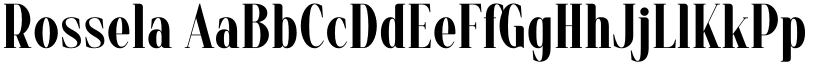 Rossela font download