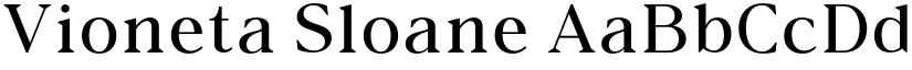 Vioneta Sloane font download