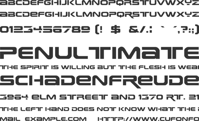 Termitidy font preview