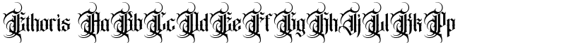 Ethoris font download