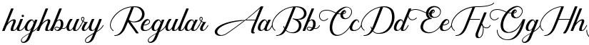 highbury font download