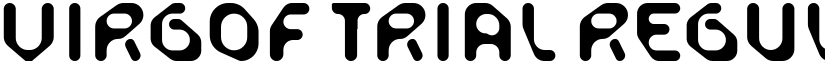 Virgof Trial font download
