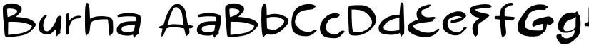 Burha font