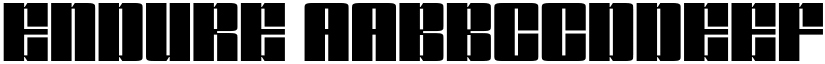 Endure font download