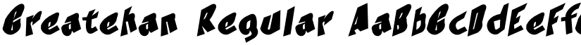 Createhan Regular font