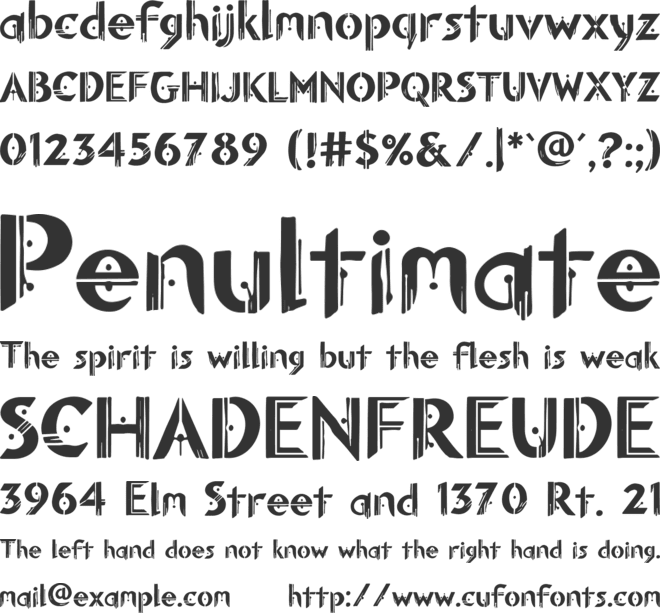 Noctavell Personal Use Only font preview