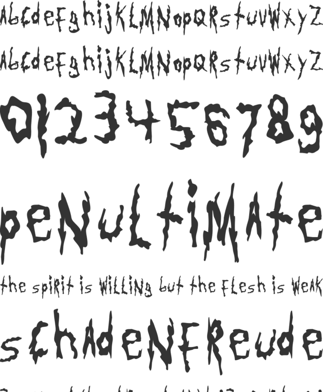 Get Schwifty font preview
