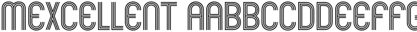 Mexcellent font