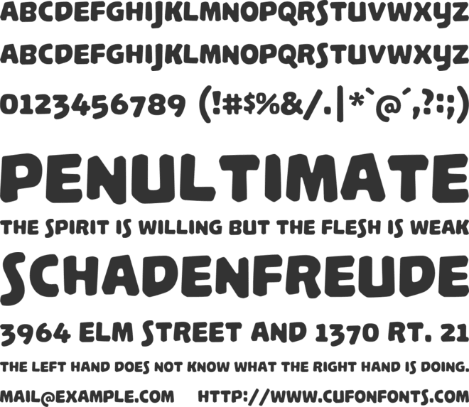 Palamecia Titling font preview