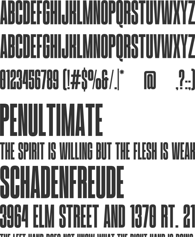 Esperano font preview