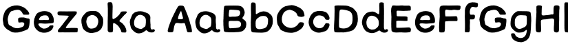 Gezoka font download