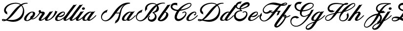 Dorvellia font